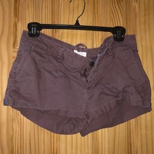 Mauve shorts